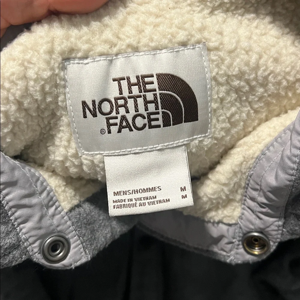 The North Face Campshire Shirt Fleece Lined Grey size medium